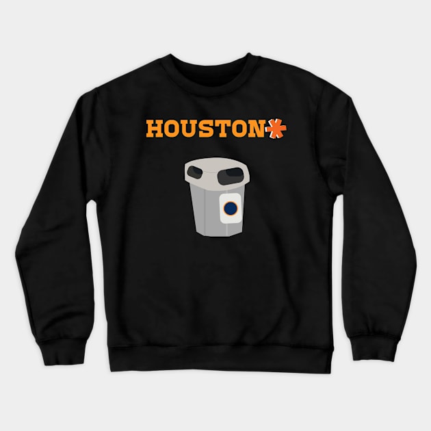 houston trashtros asterisks Crewneck Sweatshirt by samirysf